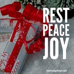 Peace, Rest, and Joy are the Gifts You Really Want